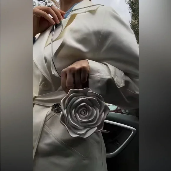 ZARA ROSE BOX BAG - Picture 6 of 15